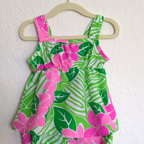 Vintage RKC Strawberry Guava Hawaiian Baby Set 18m - Picture 3 of 7